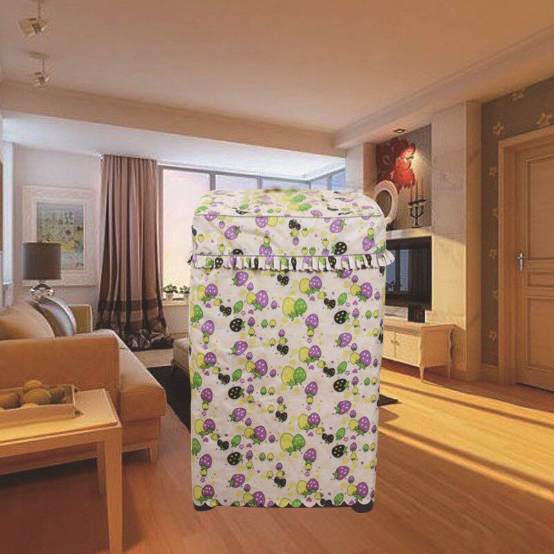 全自动波轮洗衣机罩防水防晒洗衣机罩加厚R涂银面料洗衣套布艺