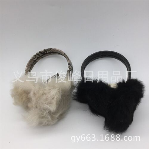 冬季羊毛耳罩折叠护p耳新品防寒耳包 保暖耳套可定做多色
