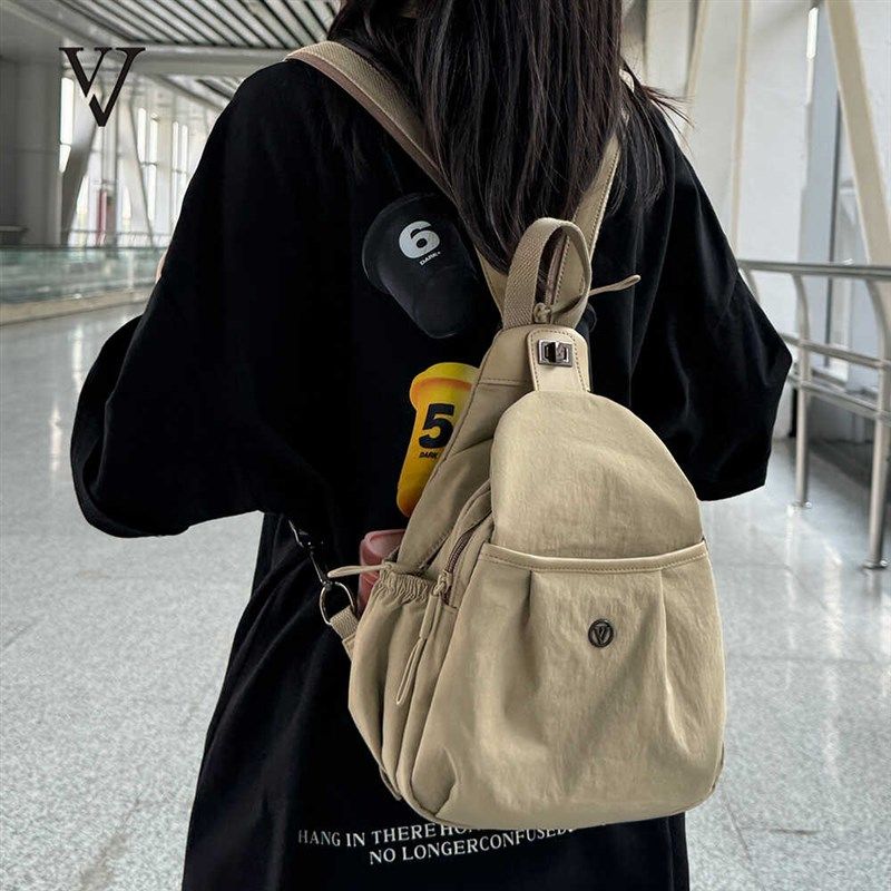 日式!迷你小包包牛津布双肩包女防水2023新款时尚百搭帆布小背包,箱包皮具/热销女包/男包,胸包,淘宝优惠券,粉丝福利购,淘宝优惠卷