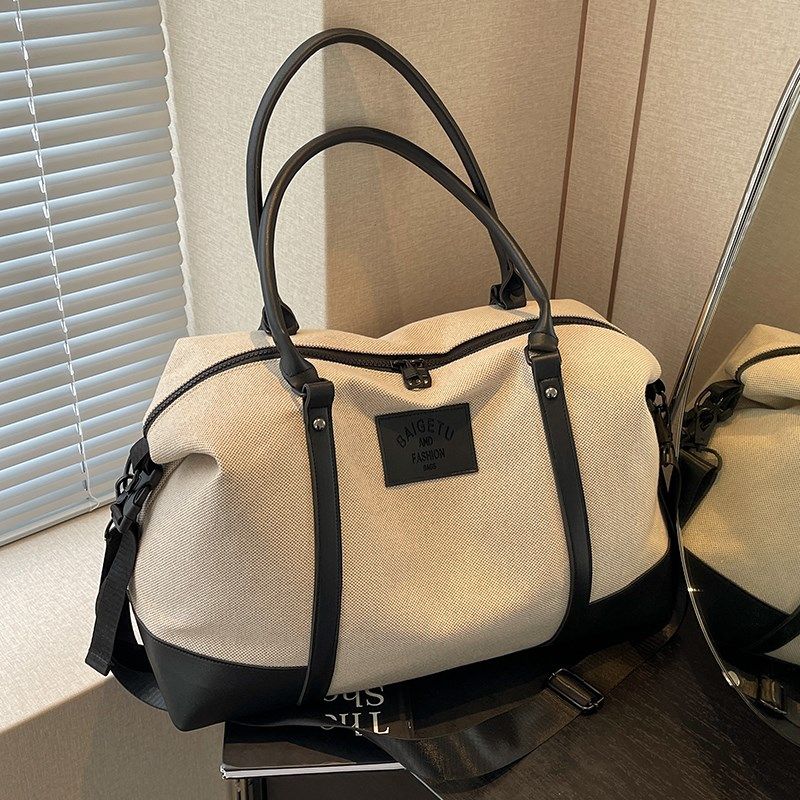 旅行包女时尚手提行李包旅游包短途大容量单肩健身出差收纳待产袋,箱包皮具/热销女包/男包,旅行袋,淘宝优惠券,粉丝福利购,淘宝优惠卷