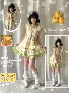 2025夏日新款两件套装森系绿色设计感小飞袖上衣小个子蛋糕半身裙