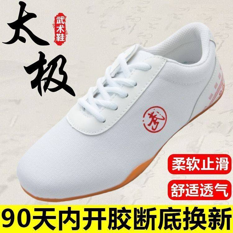 儿童武术鞋训练鞋专业表演鞋帆布太极鞋牛筋底太极拳练功鞋男轻便,运动/瑜伽/健身/球迷用品,太极鞋,淘宝优惠券,粉丝福利购,淘宝优惠卷