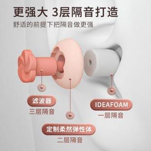 耳塞睡眠睡觉专用学生学习宿舍睡觉防噪音硅胶防打呼噜隔音降噪女