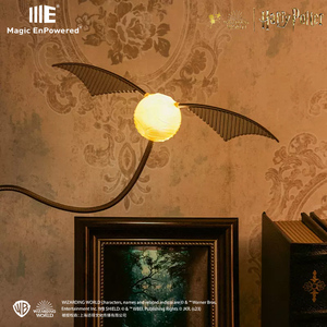MagiceEnpowered哈利波特周边金色飞贼小夜灯USB口睡眠氛围灯潮玩