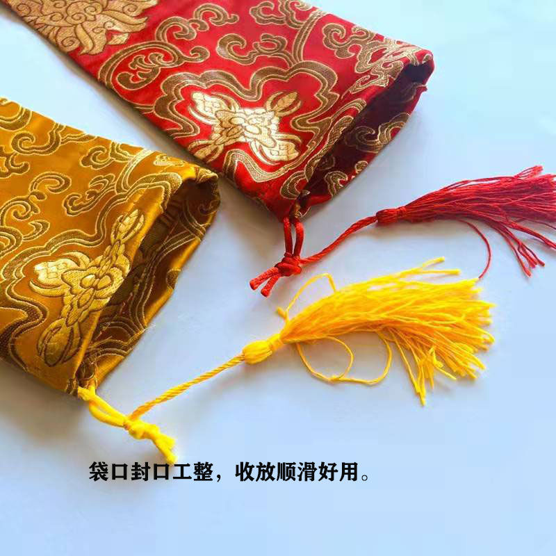 锦旗袋绸缎字画收纳袋定