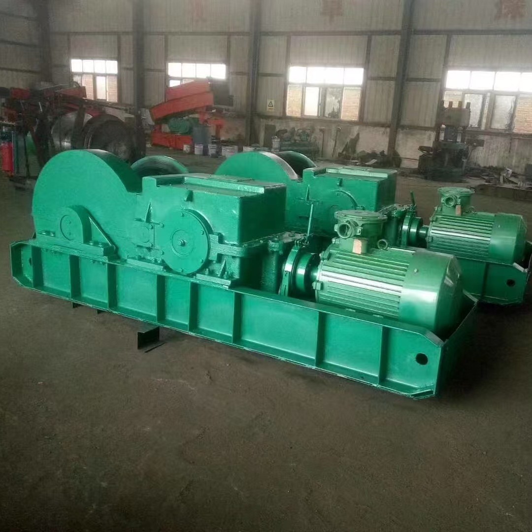 煤矿双速多用绞车 120千瓦JSDB-40价格 双卷筒矿用双速绞车