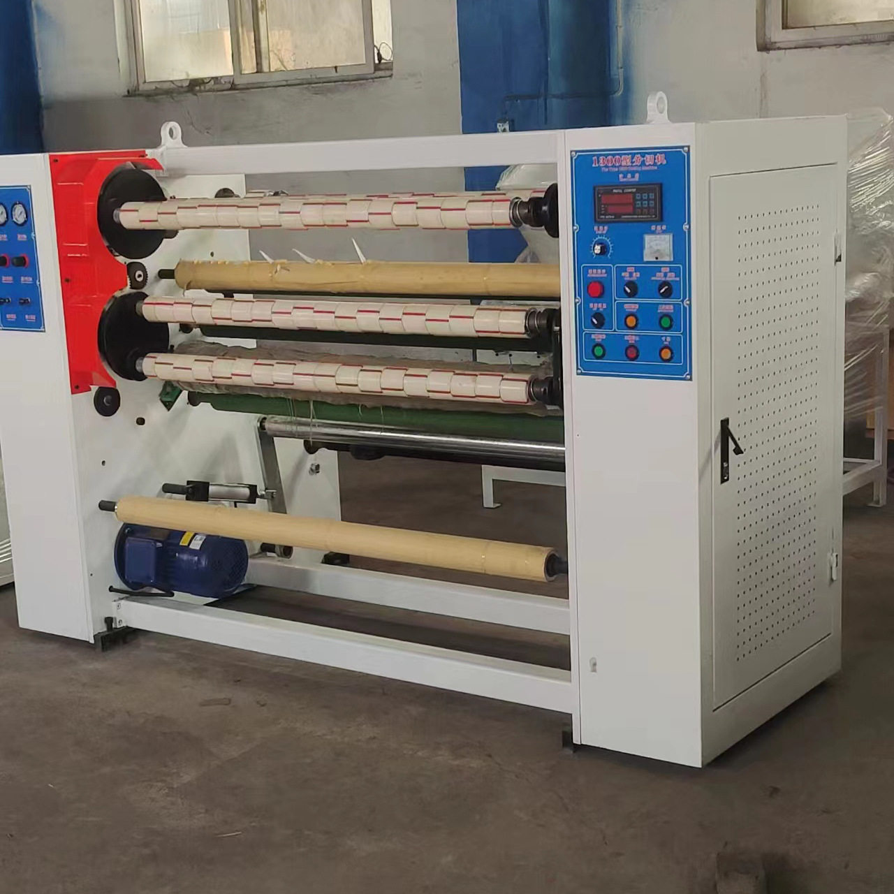 多功能高速胶带分切机分条机切管机复卷机分切机多种材质胶带