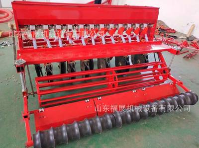 定制小麦谷子播种机农用旱稻玉米多功能播种机四轮车带施肥播种一