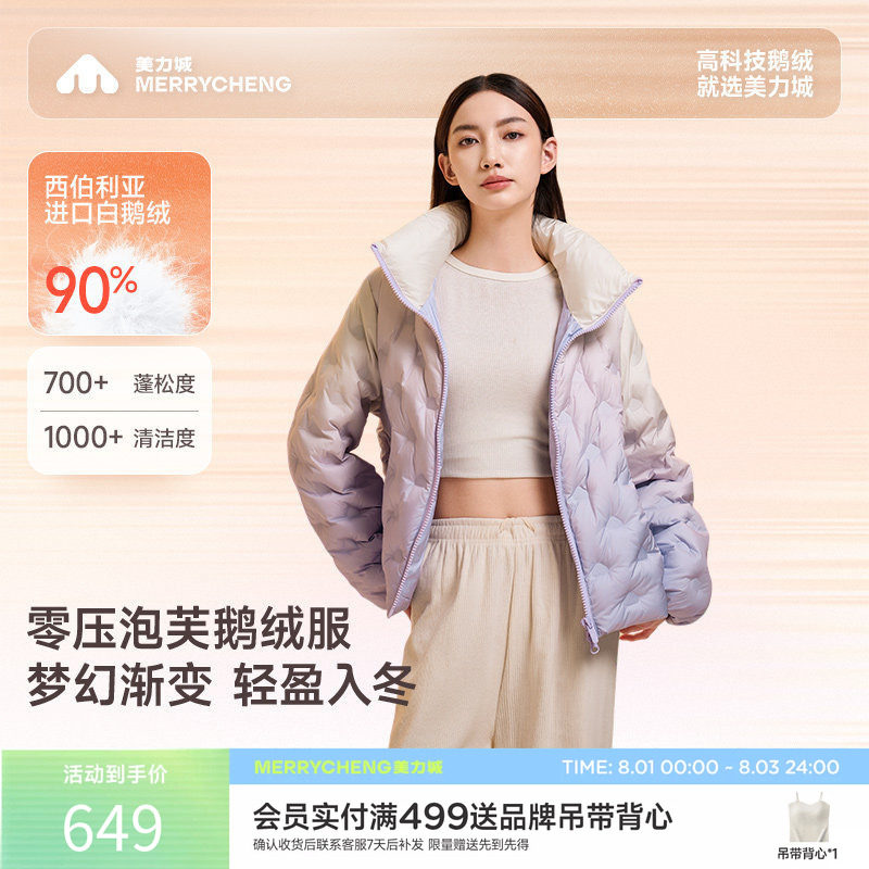 美力城短款加厚情侣外套