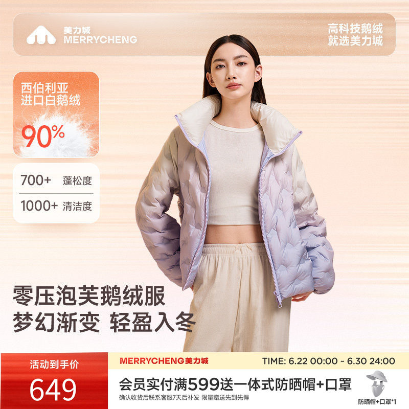 美力城短款加厚情侣外套