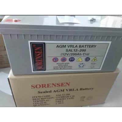 SORENSEY索润森蓄电池 SAL12V17AH12V24AH12V38AH12V65AH12V100AH