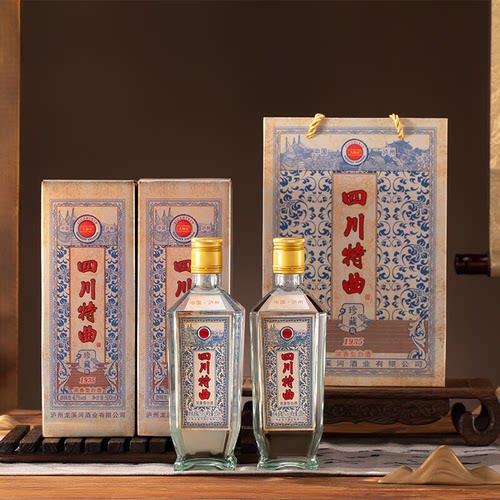 四川特曲1935纯粮食久知心泸州白酒浓香型口粮自饮送礼42/52度酒