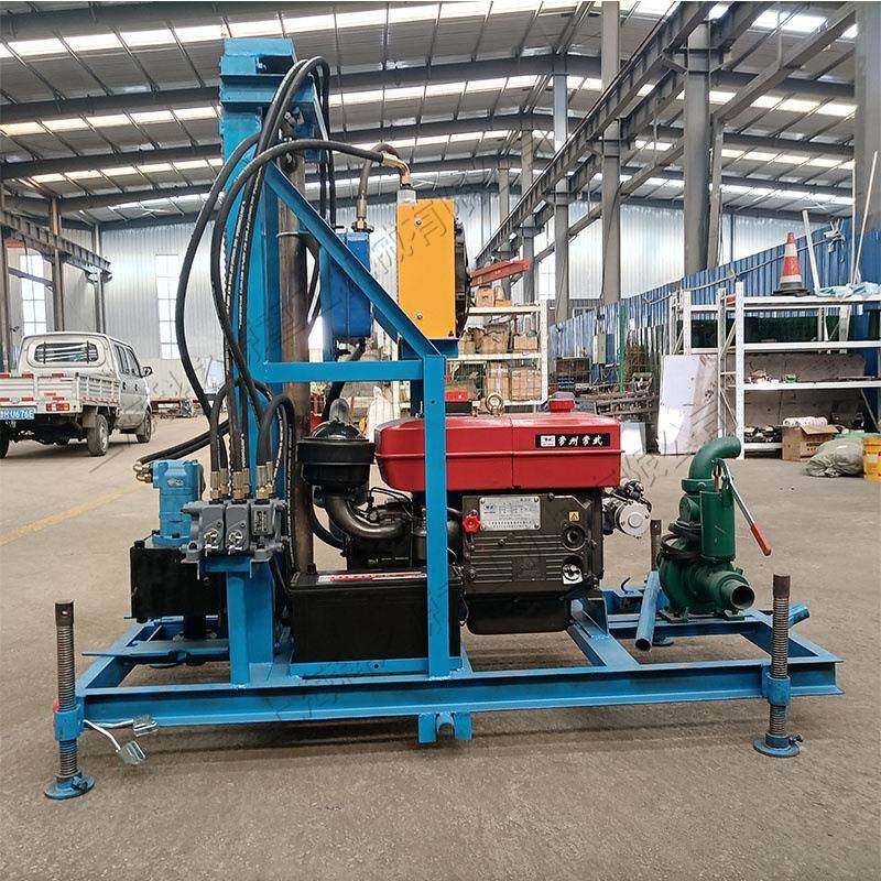 液压升降打井机小型移动式地质勘探钻机柴油立式取芯打井机,五金/工具,工程/建筑机械,淘宝优惠券,粉丝福利购,淘宝优惠卷