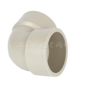 厂家PPH90度弯头pph管配件热熔承插弯头直角塑料弯管pph弯头