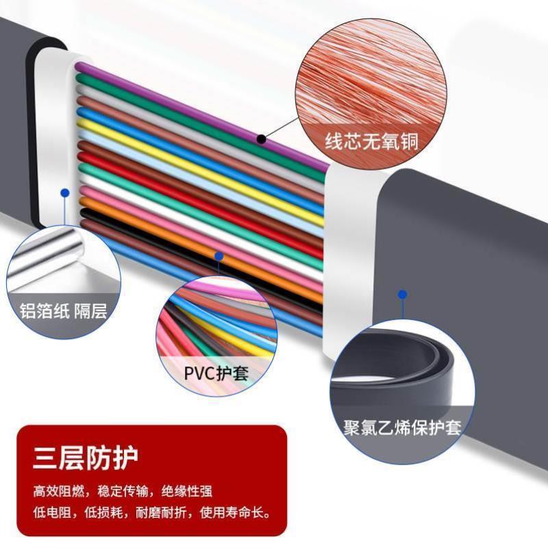 O2一分二转接线延长线汽车O扩展线16针芯分线器一分三插头
