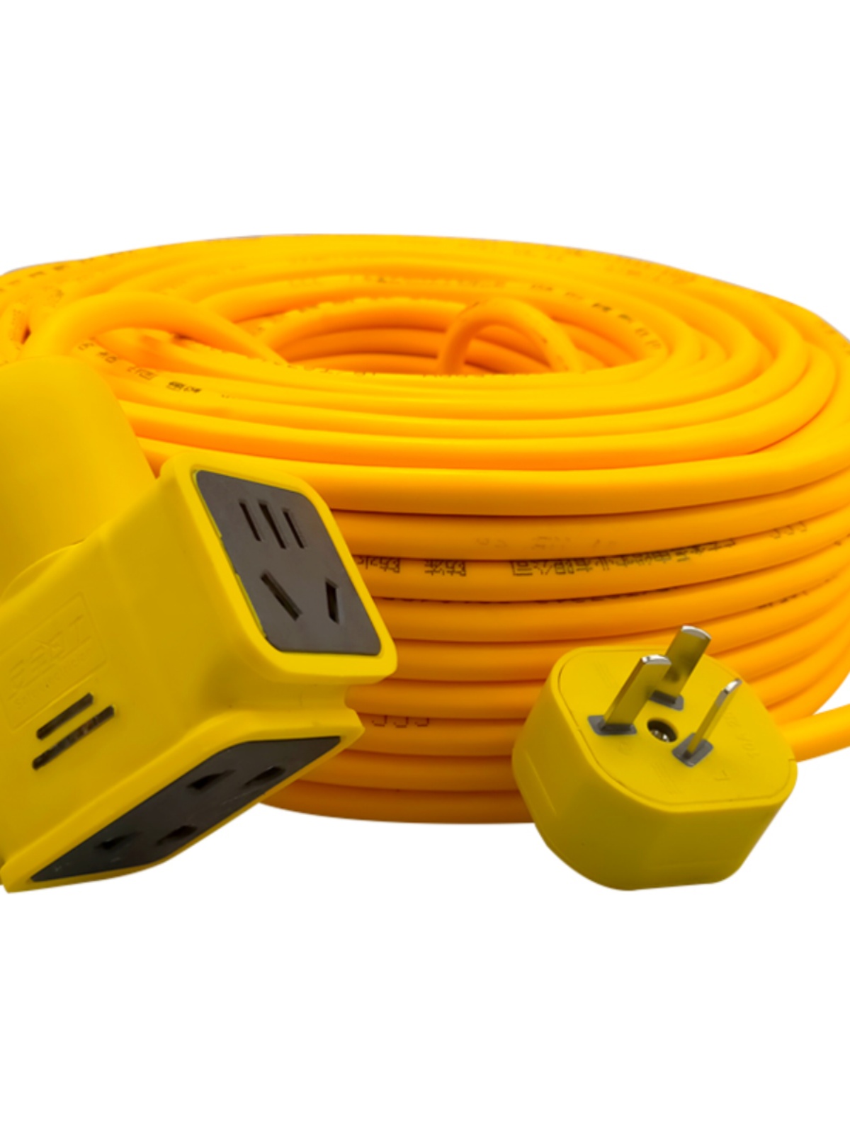 新品国标电线电缆户外2芯1525B4平方护套线牛筋线防冻防水插头带
