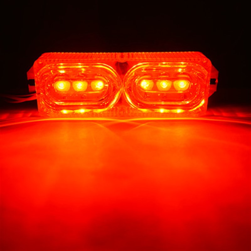 电动车爆闪尾灯摩托车led警示牌照灯防水外置12V48V85V爆闪刹车灯