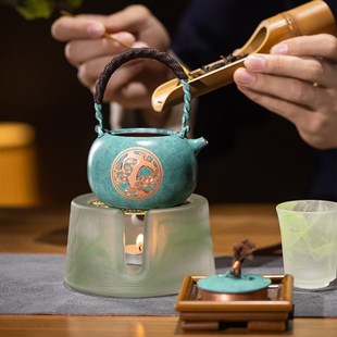 放輕松沒煩惱銅壺茶器套裝 朱炳仁銅 母親節(jié)禮物禮盒生日送禮