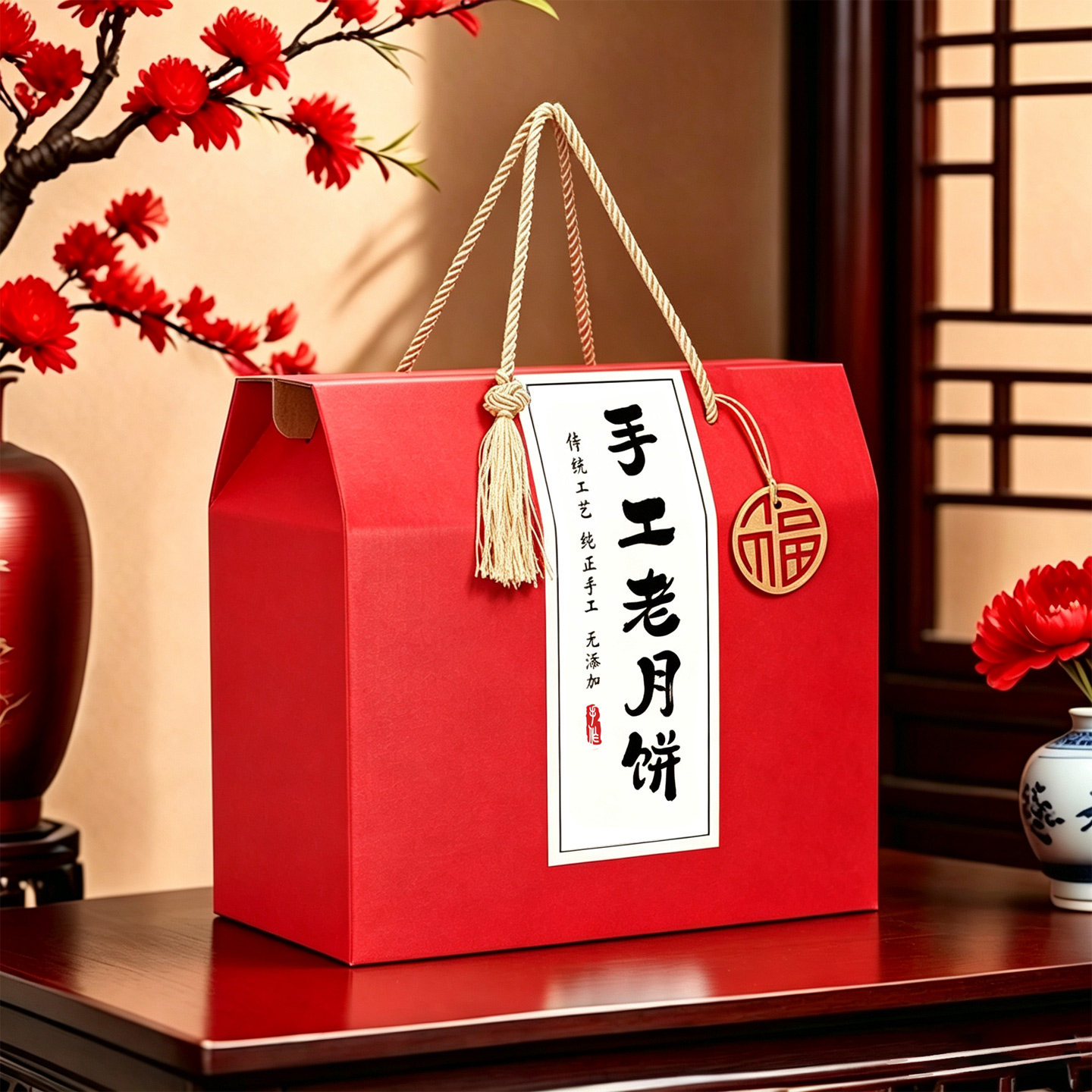 中秋节月饼礼盒包装盒空盒