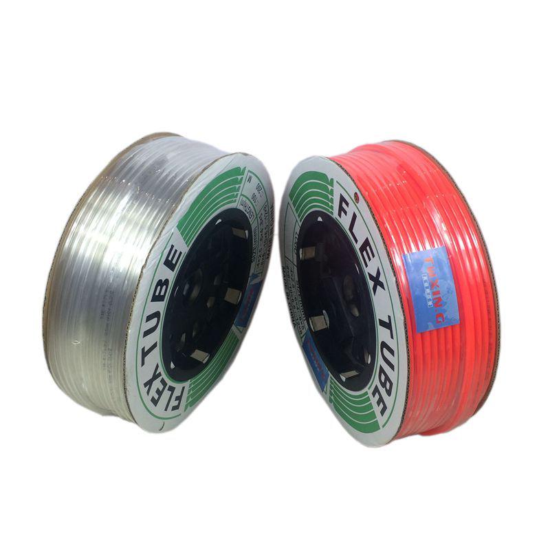 高压气管透明软管pu气管木工8mm气动空压机4/6/10/12气泵高压管