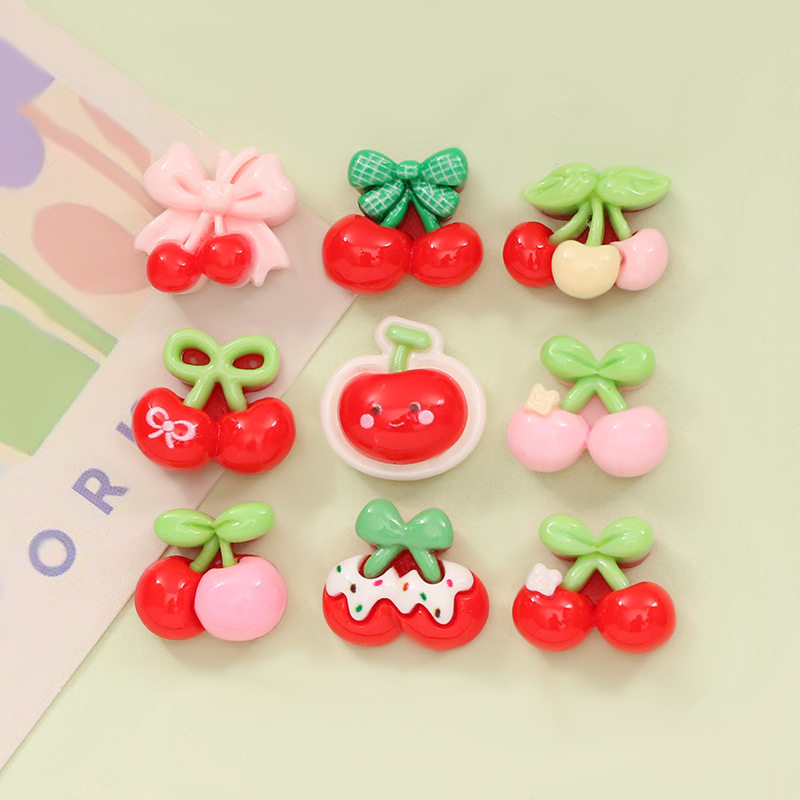 迷你蝴蝶结樱桃3D立体水杯贴纸打字神器键盘装饰手工创意贴树脂,饰品/流行首饰/时尚饰品新,其他DIY饰品配件,淘宝优惠券,粉丝福利购,淘宝优惠卷