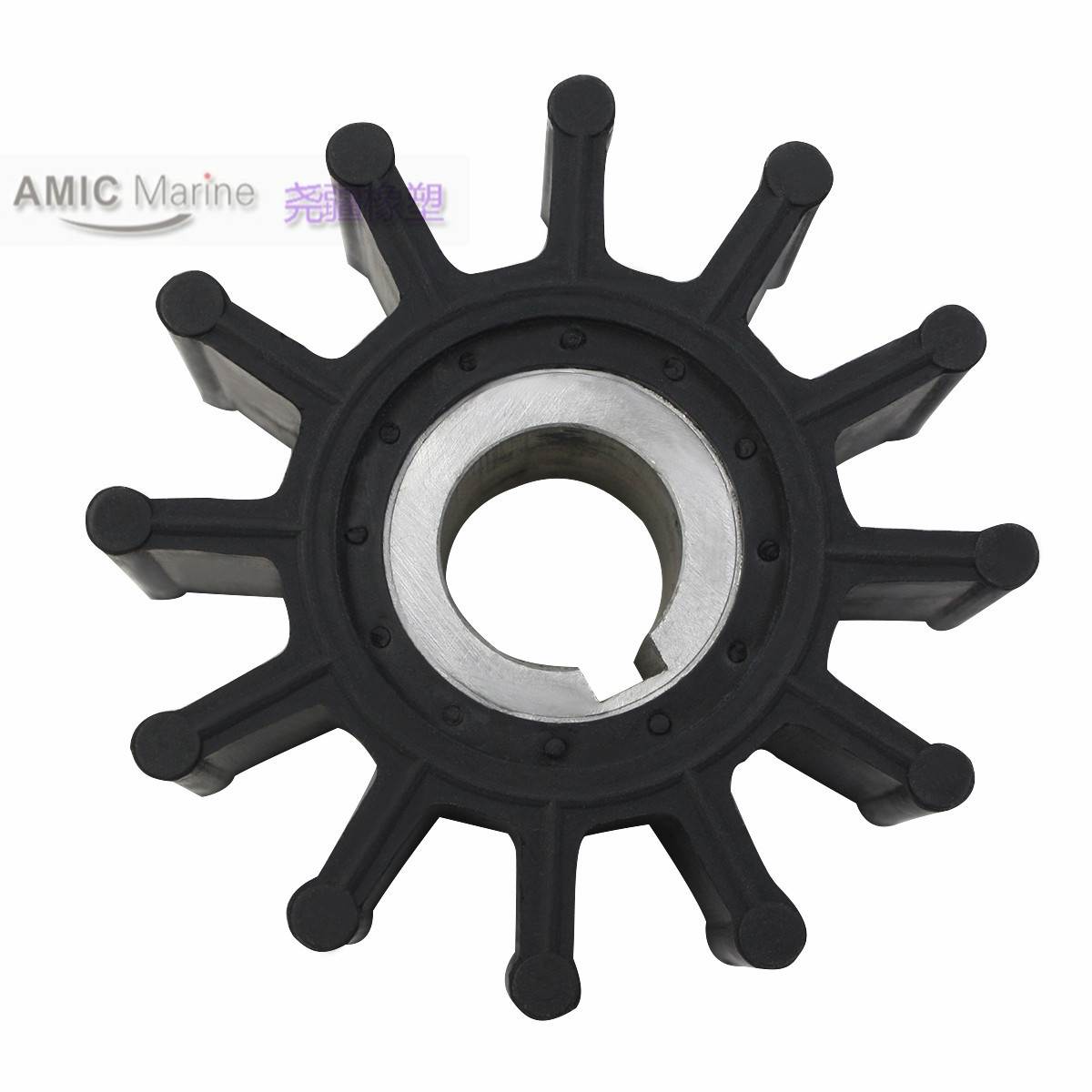 韩国DJ PUMP Impeller 自吸海水泵橡胶柔性叶轮 08-38-1201