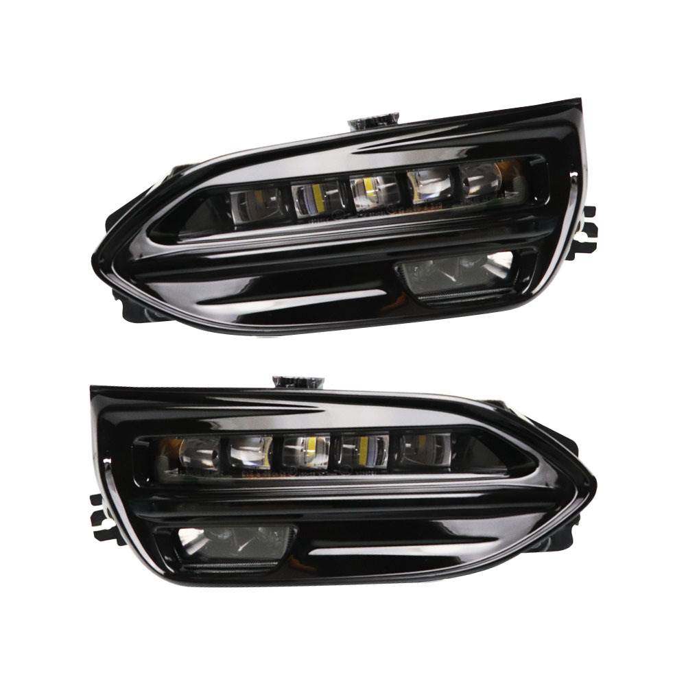 适用于本田20-22款冠道日行灯流水转向改装LED日间行车灯雾灯