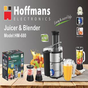 出口Hoffmans 榨汁机 680 Juicer Extractor& 4 in 1