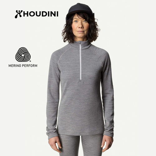 Houdini胡丁尼女羊毛打底衫
