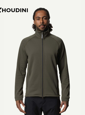 HOUDINI胡丁尼Powerup高阶魔术师户外男立领抓绒衣内胆夹克830021