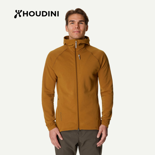 HOUDINI26春秋男连帽抓绒衣外套