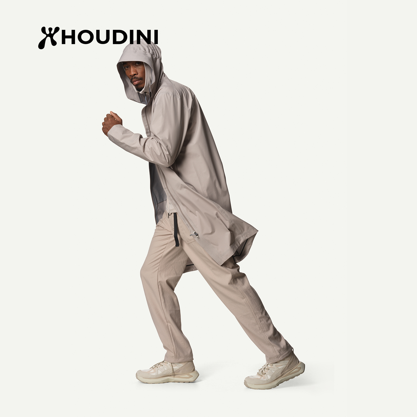 Houdini/胡丁尼户外男防风冲锋衣