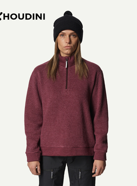 HOUDINI胡丁尼Alto Half Zip阿尔托女秋冬保暖半拉链美利奴羊毛衫