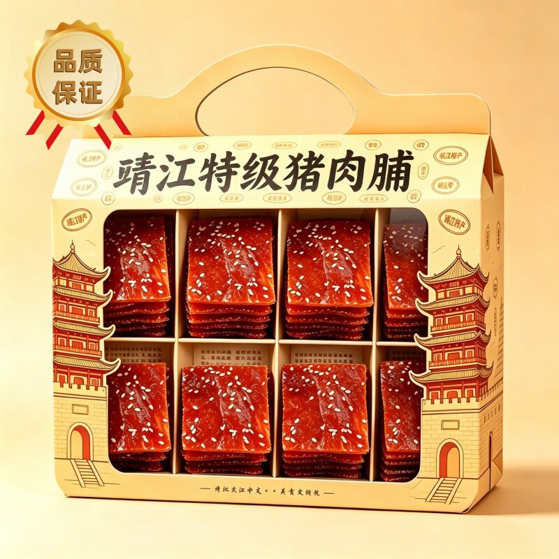 靖江旗舰手撕猪肉脯独立装
