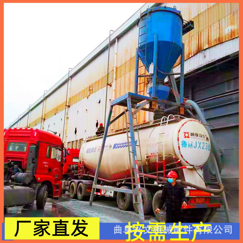 矿粉水泥粉清库装车出灰机 吸石灰粉无尘吸灰机 粉煤灰负压输送机