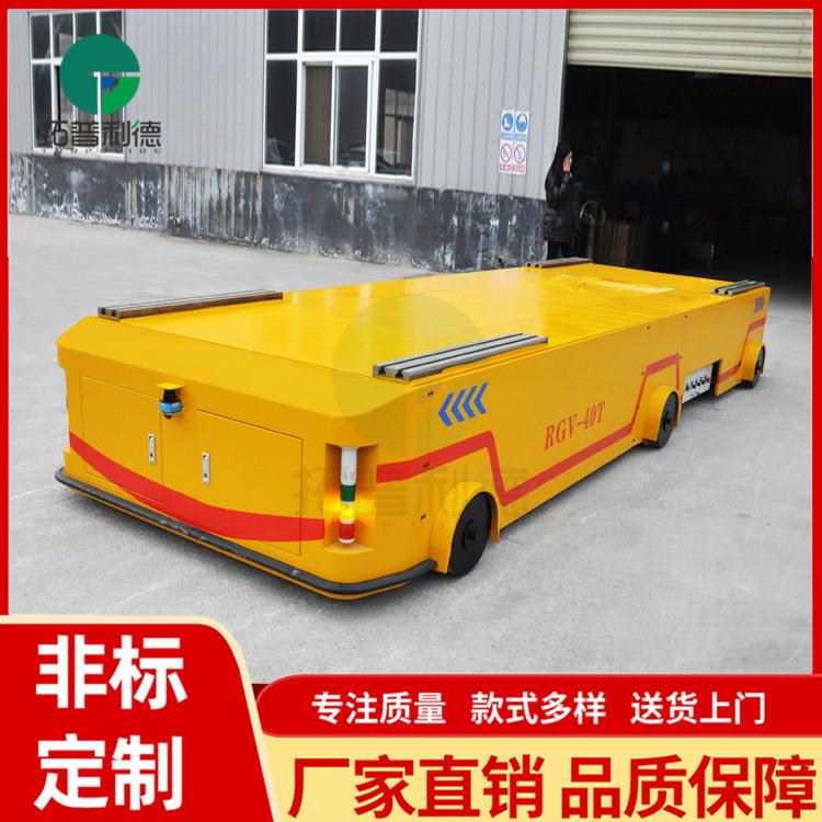 rgv小车自动化磁导条电动轨道过跨车定点运输轨道平车轨道车