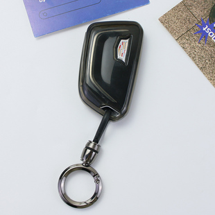 xts简约软壳可爱壳扣男女士 ct6 适用于凯迪拉克ct4钥匙套xt5 xt6