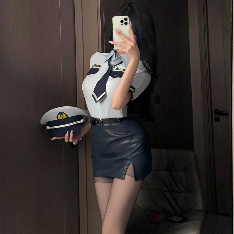 御姐风夜店空姐套装性感大码制服