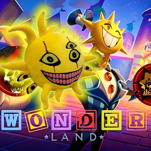 Roblox仙境游戏游戏周边Wonderland龇牙太阳花黄色多眼毛绒公仔