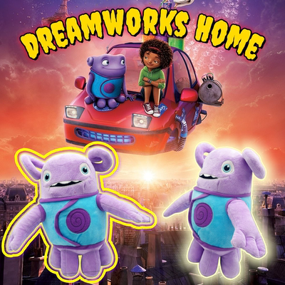 跨境爆款Dreamworks Home Plush疯狂外星人小欧毛绒玩具公仔批.发
