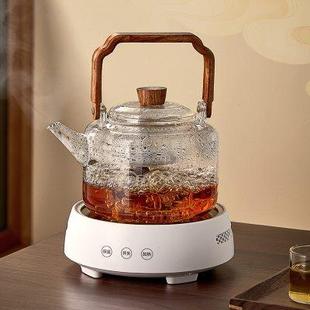 忆壶茶玻璃煮茶壶煮茶器耐热家用烧水壶养生泡茶具电陶炉专用套装