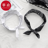 15Y头巾 头方巾大方复 吸汗潮人街舞魔术发带式 嘻哈A1p501 个性