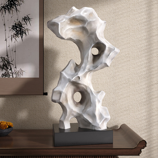 太湖石摆件创意雕塑酒店大堂客厅玄关办公室摆设装饰乔迁新居礼物
