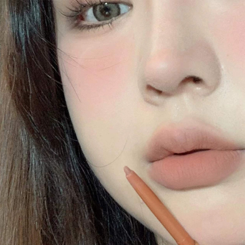 唇笔唇线笔 防水 持久色系口红丰唇嘴唇线笔裸色