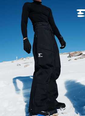 喜马猿CITYBOY 3L硬壳雪裤耐磨PA66 100D鲁道夫无氟防水HIMA YETI