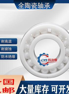 氧化锆全陶瓷轴承6007 6008 6009 6010 6011 6012 6013CE