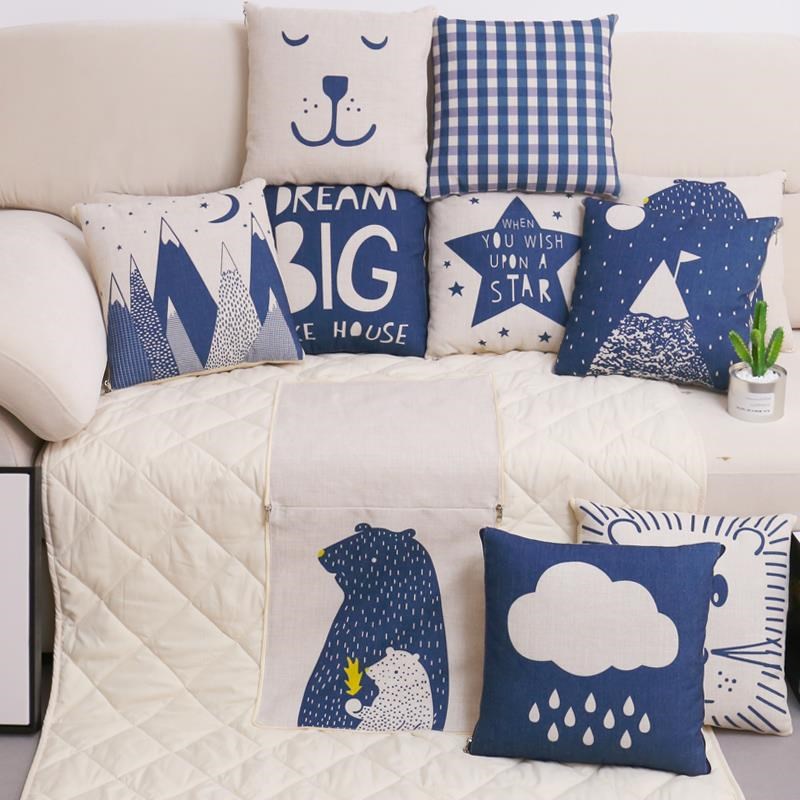 抱枕被子两用汽车抱枕被靠枕靠垫被折叠加厚车载空调被毯子二合一