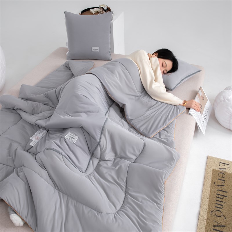 A类/凉感丝 抱枕车用被子两用毯子二合一2025新款午睡车载枕头被