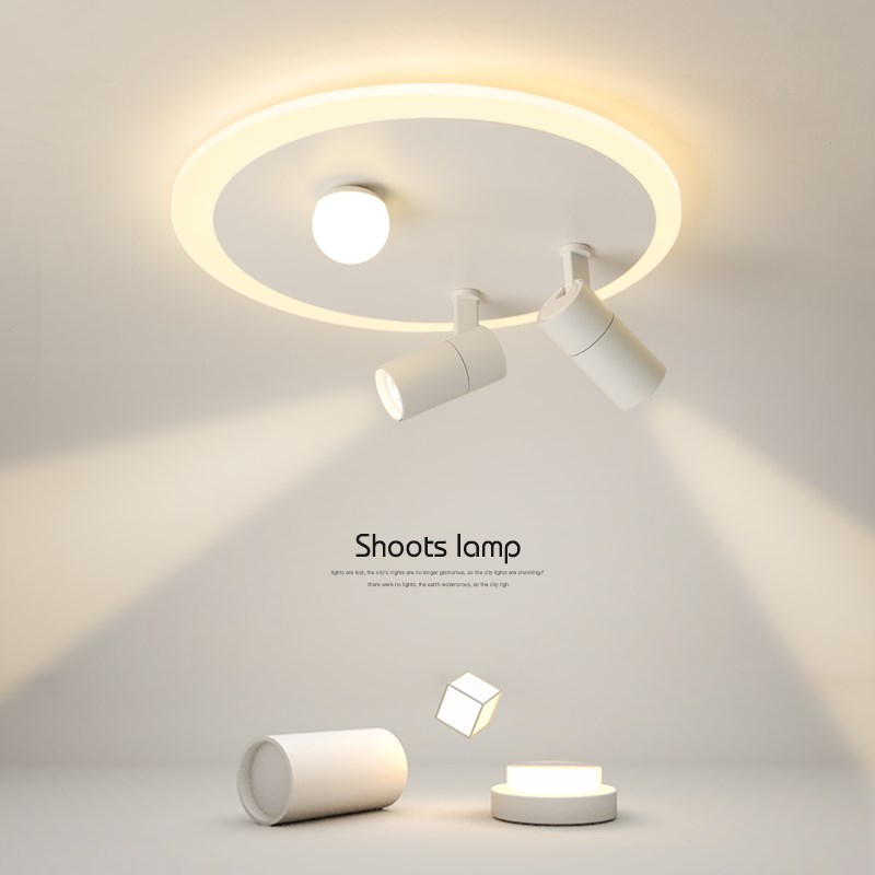 餐厅吸顶灯led主卧室灯现代简约创意北欧小客厅灯过道衣帽间灯具