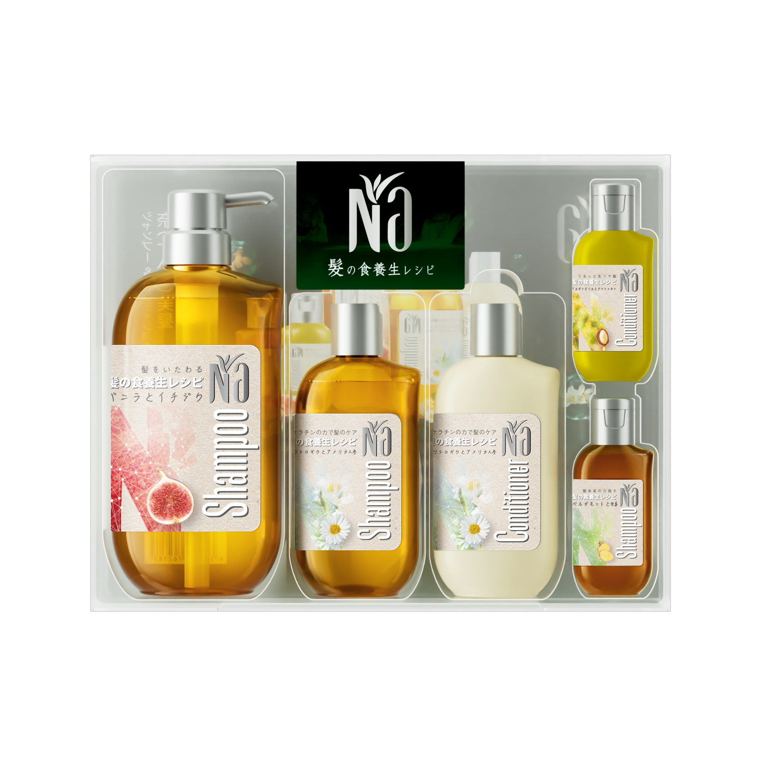 奈十八本洗发水护发乳套装